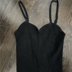 Black Sweater Tank